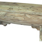 Vintage Wooden Wine Barrel Storage Bench and Coffee Table QI003432-Wine Bottle Holders-The Wine Cooler Club