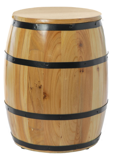 Wine Barrel 4 Sectional Crate With Removable Head Lid QI003766-Wine Bottle Holders-The Wine Cooler Club