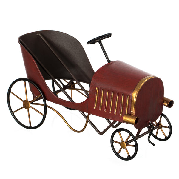 Metal Figurine Car Shaped Vintage Wine Single Bottle Holder Stand Rack QI004318-Wine Bottle Holders-The Wine Cooler Club