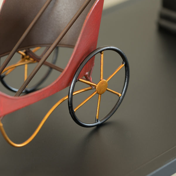 Metal Figurine Car Shaped Vintage Wine Single Bottle Holder Stand Rack QI004318-Wine Bottle Holders-The Wine Cooler Club