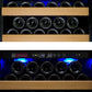 32" Wide Vite II Tru-Vino 277 Bottle Single Zone Black Left and Right Hinge Wine Refrigerator-Wine Coolers-The Wine Cooler Club