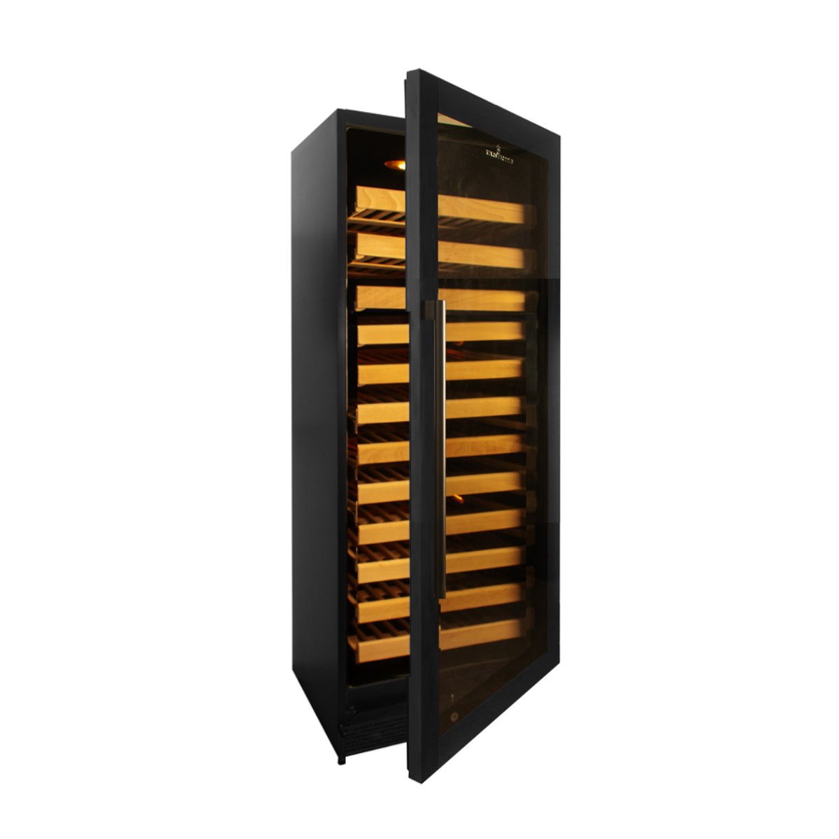 Kingsbottle 100 Bottle Kitchen Wine Refrigerator Freestanding KBU100WX-FG, RHH-Wine Coolers-The Wine Cooler Club