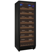 24" Wide Vite II 99 Bottle Single Zone Black Right Hinge Wine Refrigerator - AO YHWR115-1BR20-Wine Coolers-The Wine Cooler Club