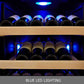 Kingsbottle 44 Bottles 24 Inch Under Counter Dual Zone Wine Cooler Drinks KBU50DX, LHH-Wine Coolers-The Wine Cooler Club