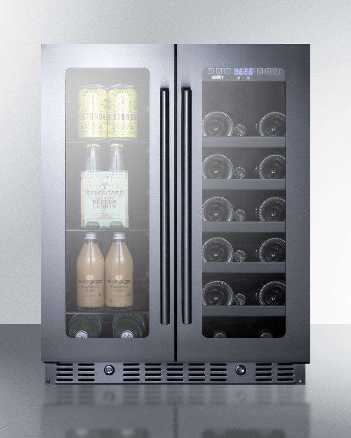 Summit 24" Built-In Wine/Beverage Center, ADA Compliant ALFD24WBVCSS-The Wine Cooler Club