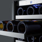Summit 15" Wide Built-In Wine/Beverage Center CL151WBVCSS-Beverage Centers-The Wine Cooler Club