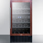 Summit 18" Wide Built-In Wine Cellar (Panel Not Included) SWC182ZPNR-Wine Cellars-The Wine Cooler Club