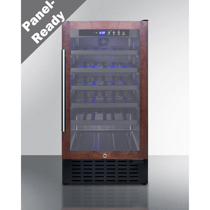 Summit 18" Wide Undercounter Wine Cellar (Panel Not Included) SWC1840BPNR-The Wine Cooler Club
