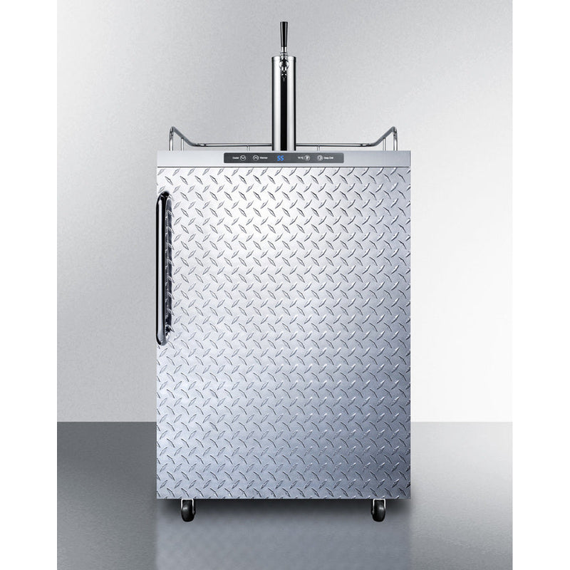 Summit 24" Wide Outdoor Kegerator SBC635MOSDPL-Kegerators-The Wine Cooler Club