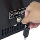 15" Wide Kombucha Single Tap Black Commercial Kegerator-Kegerators-The Wine Cooler Club