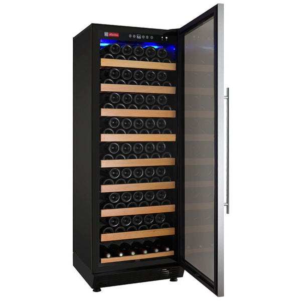24 Wide Vite II Tru-Vino 99 Bottle Single Zone Stainless Steel Right Hinge Wine Refrigerator - AO YHWR115-1SR20-Wine Coolers-The Wine Cooler Club