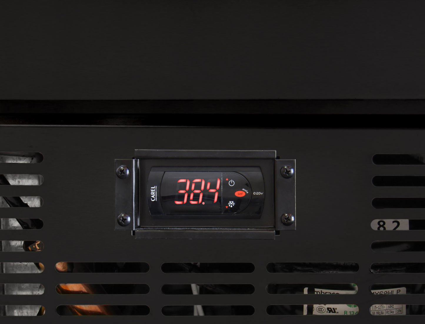 24" Wide Kombucha Single Tap Black Commercial Kegerator-Kegerators-The Wine Cooler Club