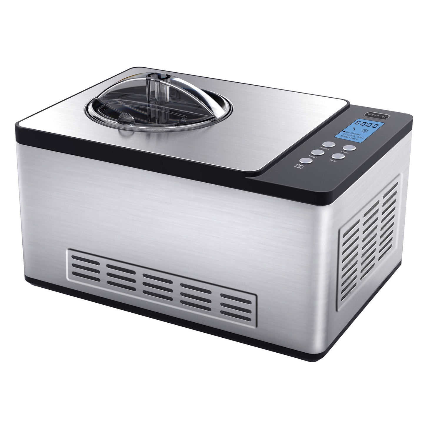 Whynter Ice Cream Makers Whynter ICM-200LS 2.1 Quart Capacity Automatic Compressor Ice Cream Maker in Stainless Steel
