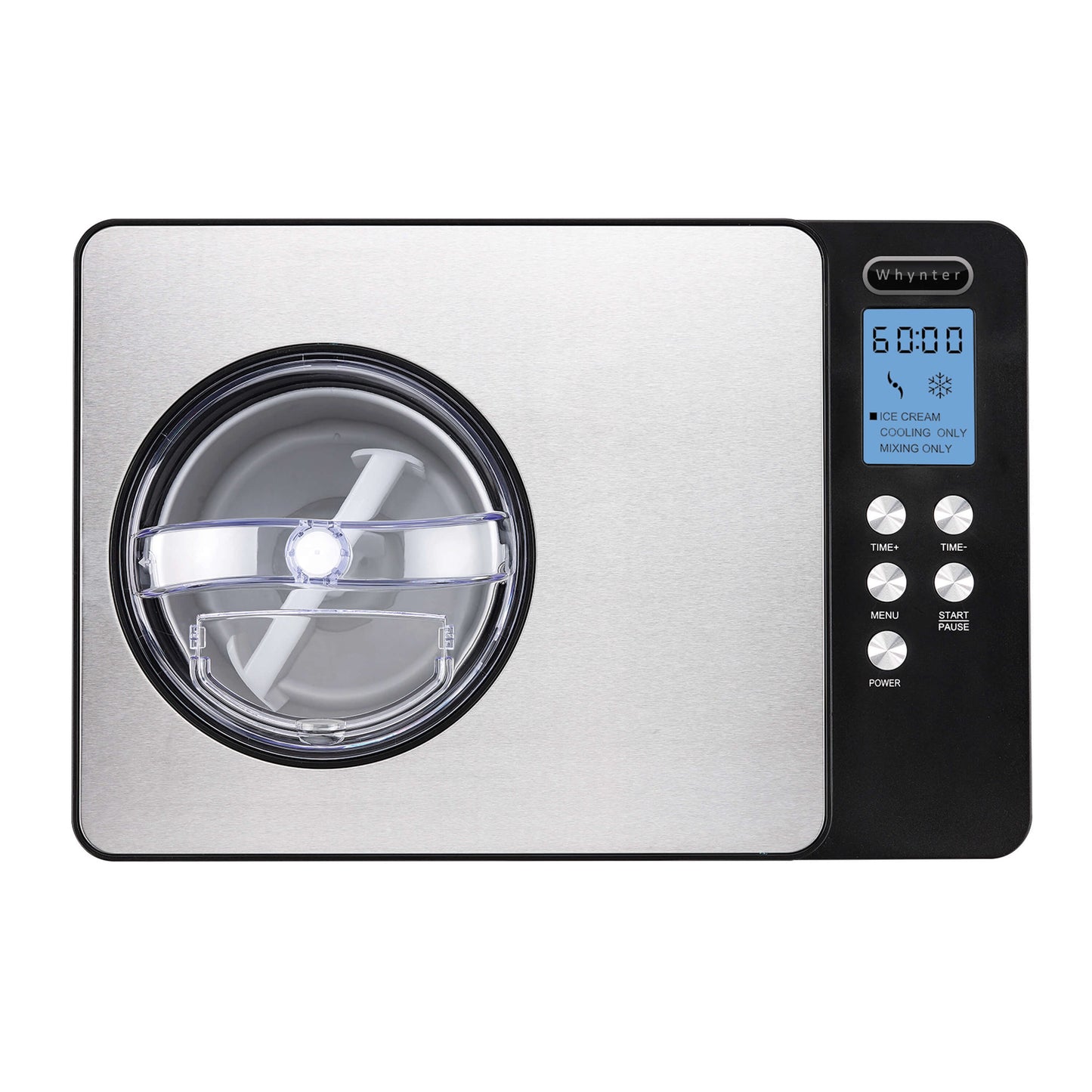 Whynter Ice Cream Makers Whynter ICM-200LS 2.1 Quart Capacity Automatic Compressor Ice Cream Maker in Stainless Steel