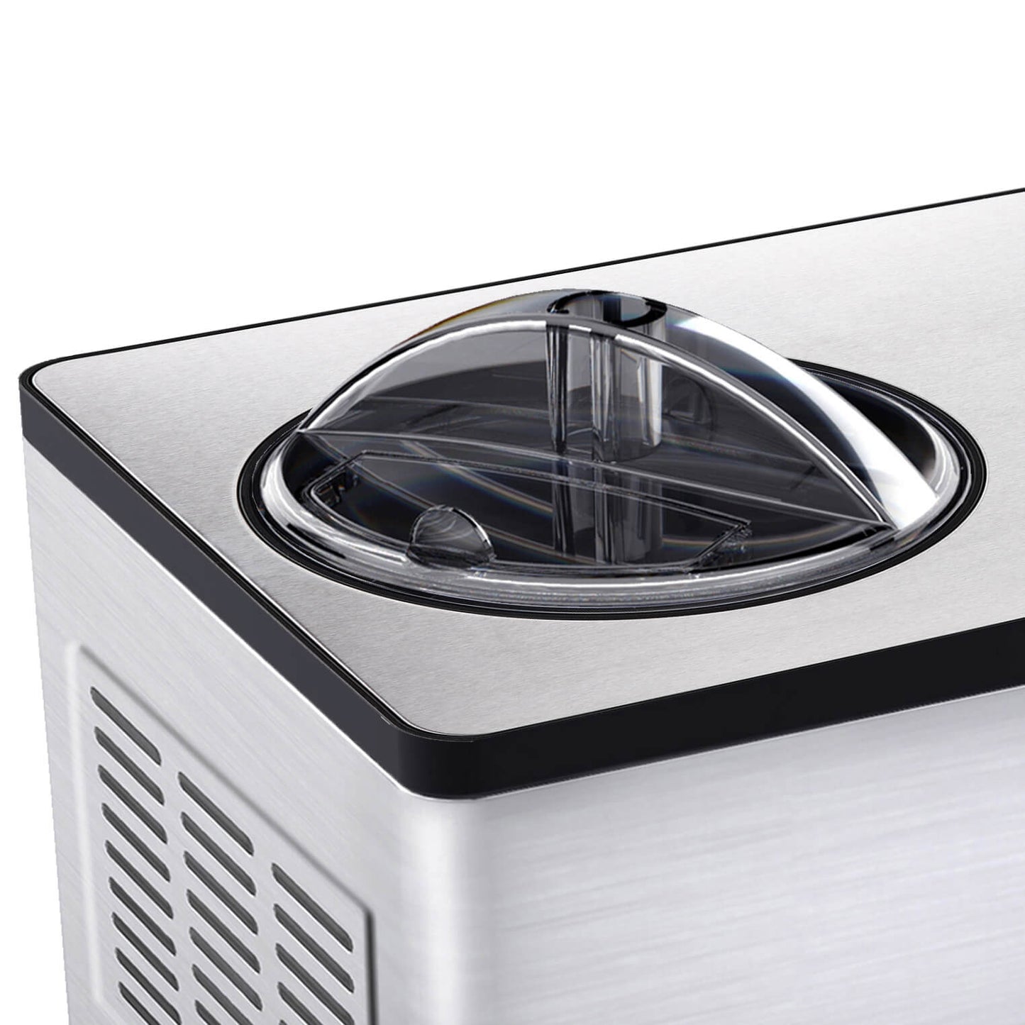 Whynter Ice Cream Makers Whynter ICM-200LS 2.1 Quart Capacity Automatic Compressor Ice Cream Maker in Stainless Steel