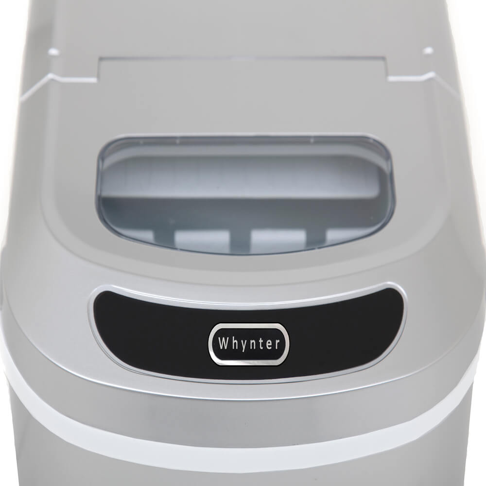 Whynter Ice Makers Whynter IMC-270MS Compact Portable Ice Maker 27 lb capacity – Metallic Silver