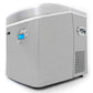 Whynter Ice Makers Whynter IMC-491DC Portable Ice Maker with 49lb Capacity Stainless Steel with Water Connection