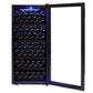 Whynter Wine Refrigerator Whynter FWC-1201BB/FWC-1201BBa 124 Bottle Freestanding Wine Refrigerator