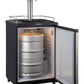 24" Wide Cold Brew Coffee Dual Tap Stainless Steel Commercial/Residential Kegerator-Kegerators-The Wine Cooler Club