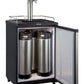24" Wide Homebrew Triple Tap Stainless Steel Commercial/Residential Kegerator-Kegerators-The Wine Cooler Club