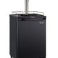 24" Wide Black Commercial/Residential Kegerator - Cabinet Only-Kegerators-The Wine Cooler Club
