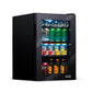 Newair 90 Can Freestanding Beverage Fridge in Onyx Black, with Adjustable Shelves and Lock AB-850B-Beverage Fridges-The Wine Cooler Club