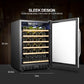 LANBO 52 BOTTLE SINGLE ZONE WINE COOLER LW52S-Wine Coolers-The Wine Cooler Club