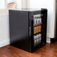 Newair 90 Can Freestanding Beverage Fridge in Onyx Black, with Adjustable Shelves and Lock AB-850B-Beverage Fridges-The Wine Cooler Club