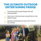 Newair 24” Outdoor Wine and Beverage Dual Drawer Fridge, 20 Bottle and 80 Can Capacity Built-in or Freestanding NOF100SS00-Beverage Fridges-The Wine Cooler Club