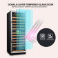 LANBO 138 BOTTLE DUAL ZONE WINE COOLER LW142D-Wine Coolers-The Wine Cooler Club