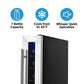 Newair 6" Built-In 7 Bottle Compressor Wine Fridge in Stainless Steel, Compact Size with Precision Digital Thermostat and Premium Beech Wood Shelves-Wine Fridges-The Wine Cooler Club