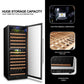 LANBO 138 BOTTLE DUAL ZONE WINE COOLER LW142D-Wine Coolers-The Wine Cooler Club
