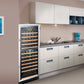 LANBO 138 BOTTLE DUAL ZONE WINE COOLER LW142D-Wine Coolers-The Wine Cooler Club