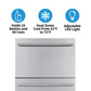 Newair 24” Outdoor Wine and Beverage Dual Drawer Fridge, 20 Bottle and 80 Can Capacity Built-in or Freestanding NOF100SS00-Beverage Fridges-The Wine Cooler Club