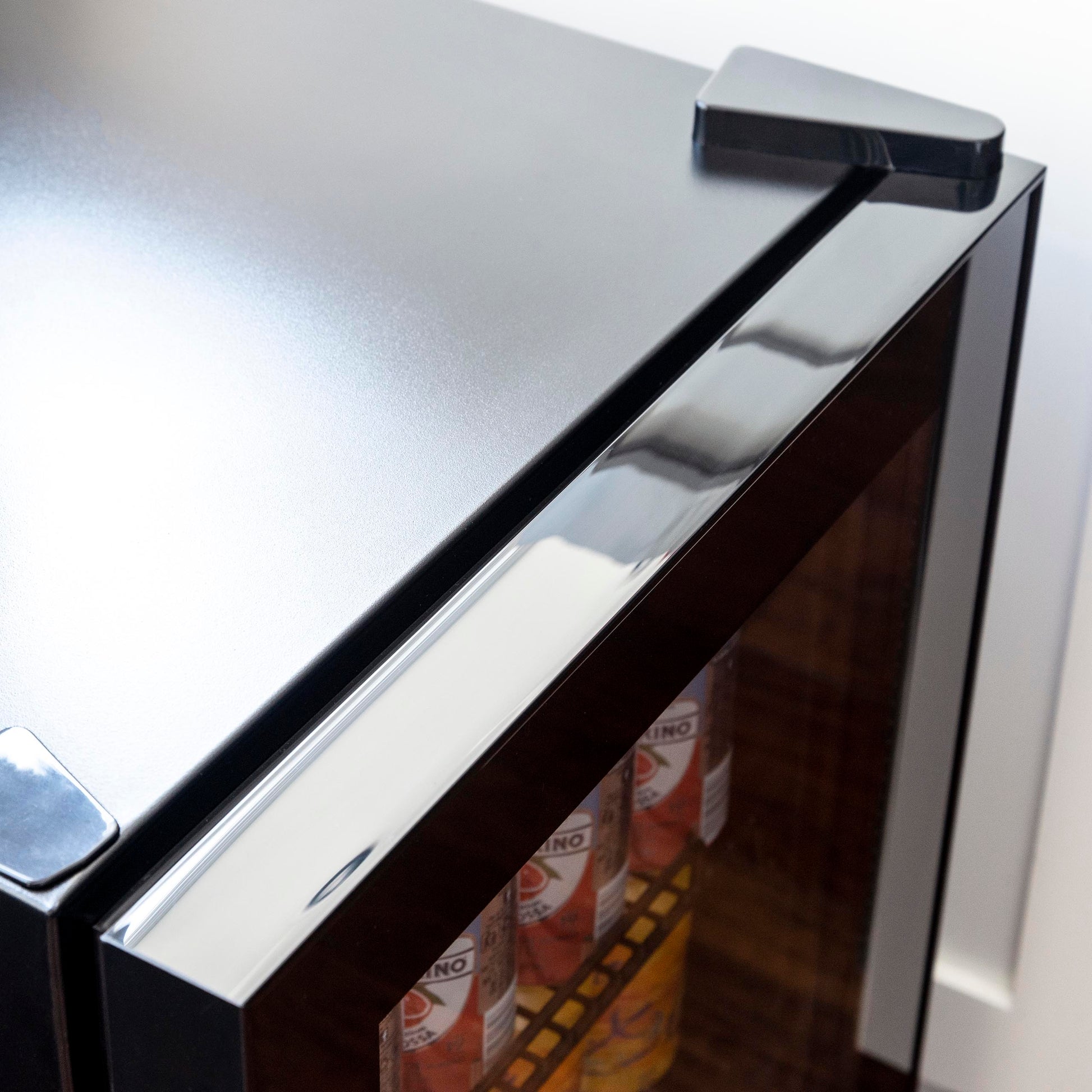 Newair 90 Can Freestanding Beverage Fridge in Onyx Black, with Adjustable Shelves and Lock AB-850B-Beverage Fridges-The Wine Cooler Club
