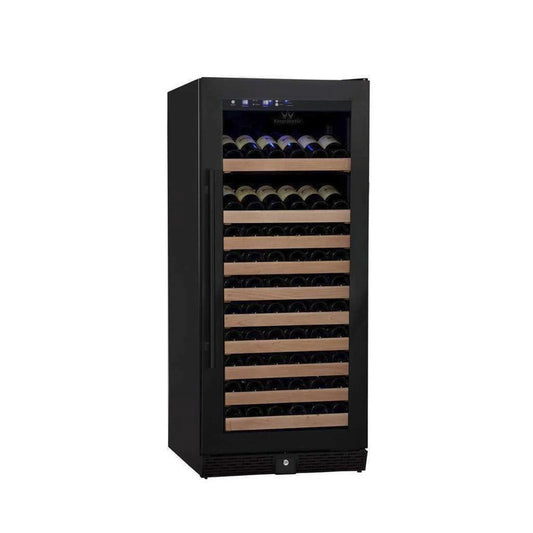 Kingsbottle 100 Bottle Kitchen Wine Refrigerator Freestanding KBU100WX-FG, RHH-Wine Coolers-The Wine Cooler Club