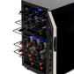 Newair Freestanding 43 Bottle Dual Zone Wine Fridge in Stainless Steel with Adjustable Racks NWC043SS00-Wine Fridges-The Wine Cooler Club