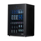 Newair Froster 125 Can Freestanding Beverage Fridge in Black, Chills Down to 23 Degrees NBF125BK00-Beverage Fridges-The Wine Cooler Club