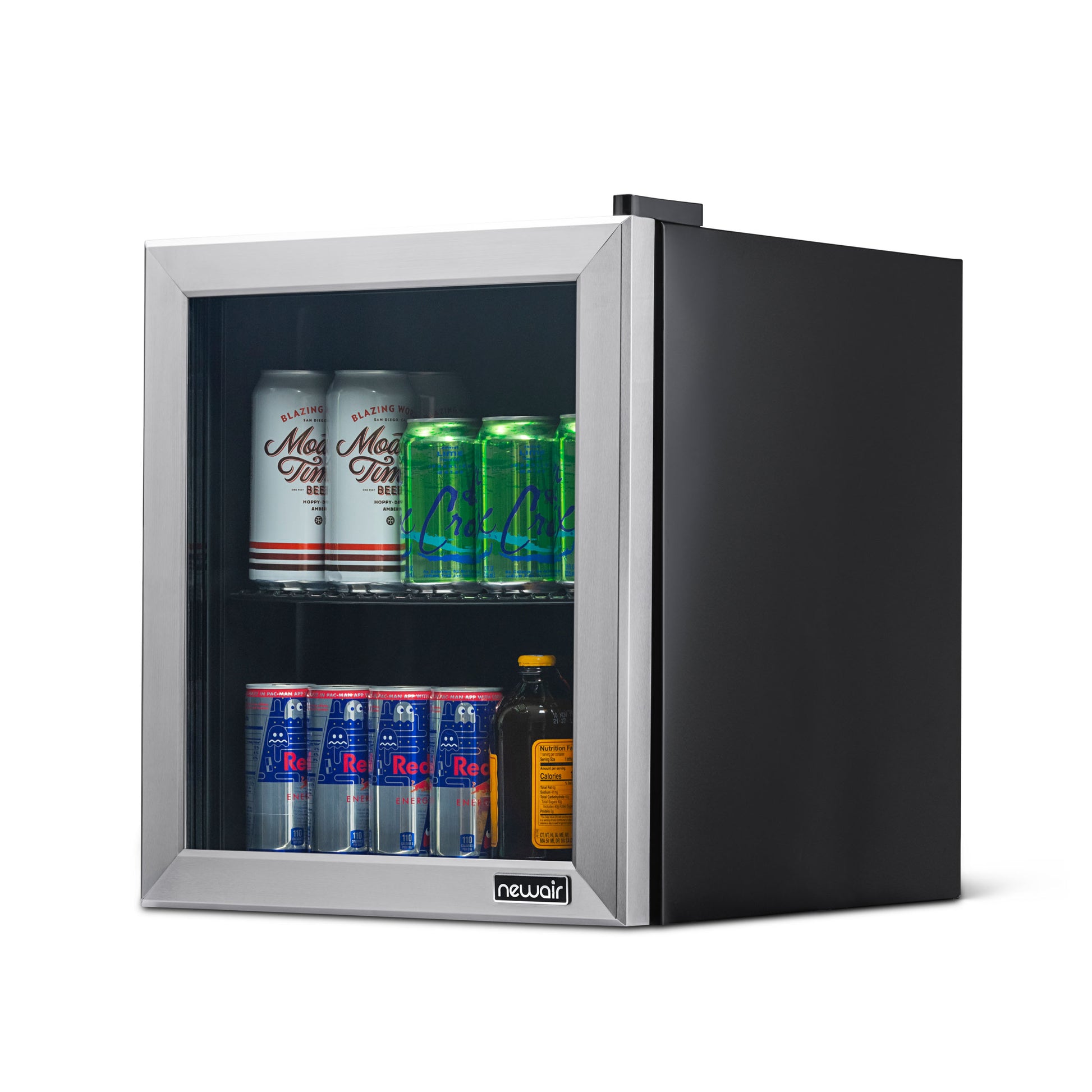 Newair Beverage Refrigerator, 60 Can 1.6 Cu. Ft. Compact Mini Fridge N –  The Wine Cooler Club