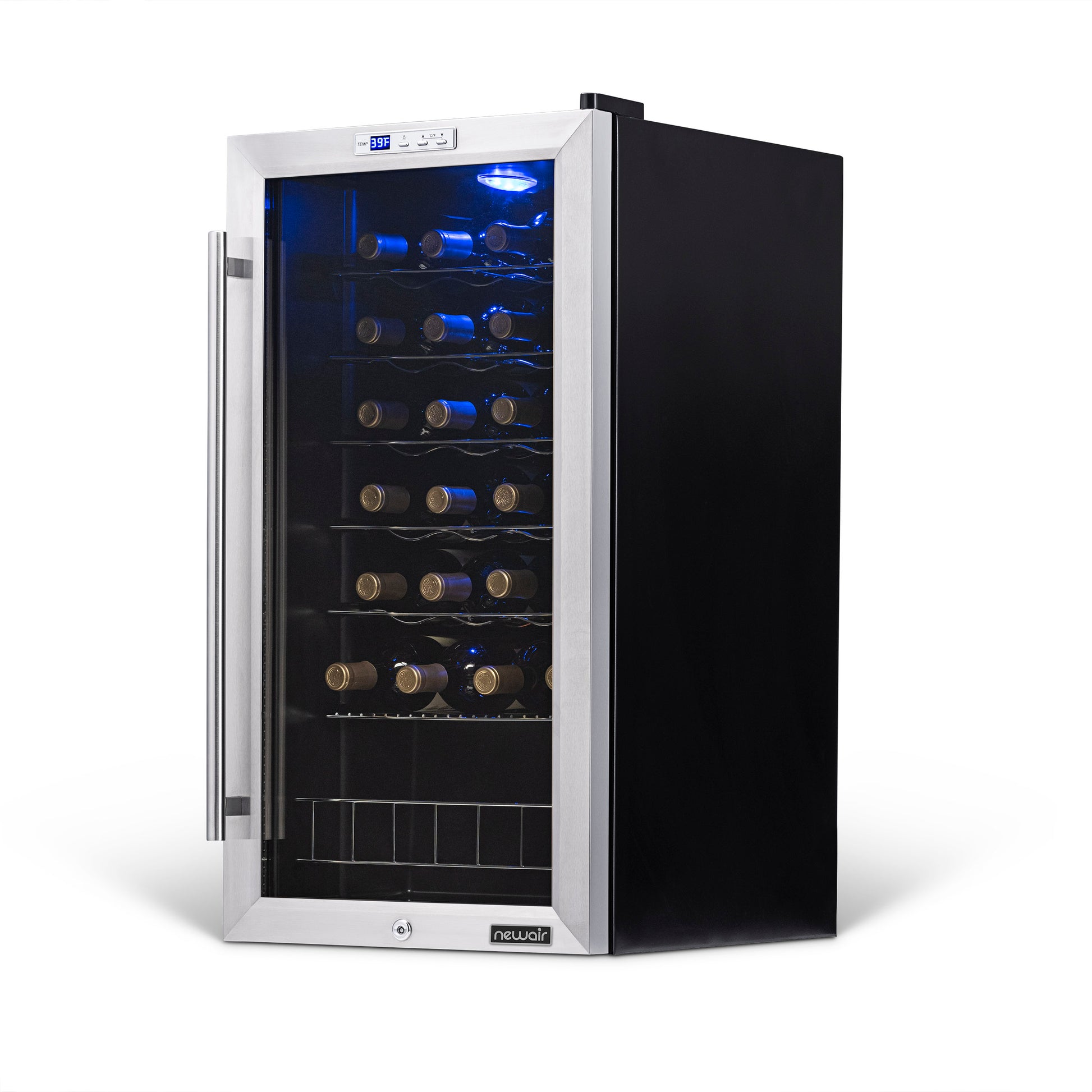 Newair Freestanding 27 Bottle Compressor Wine Fridge AWC-270E-Wine Fridges-The Wine Cooler Club