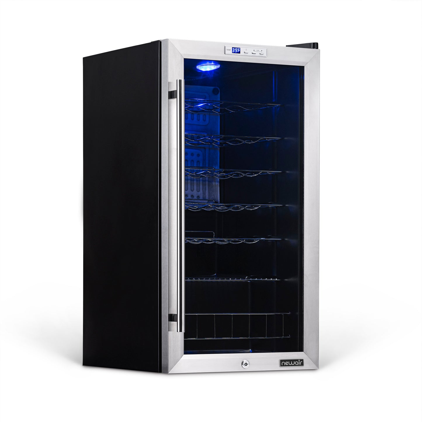 Newair Freestanding 27 Bottle Compressor Wine Fridge AWC-270E-Wine Fridges-The Wine Cooler Club