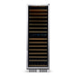 Newair 27” Built-in 160 Bottle Dual Zone Compressor Wine Fridge in Stainless Steel, Quiet Operation with Smooth Rolling Shelves AWR-1600DB-Wine Fridges-The Wine Cooler Club