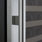 24" Wide FlexCount II Tru-Vino 172 Bottle Dual Zone Stainless Steel Left and Right Hinge Wine Refrigerator-Wine Coolers-The Wine Cooler Club