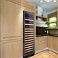 Kingsbottle 166 Bottle Large Wine Cooler Refrigerator Drinks Cabinet KBU170WX-FG RHH-Wine Coolers-The Wine Cooler Club