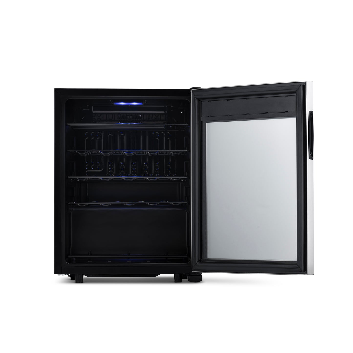 Newair Freestanding 23 Bottle Compressor Wine Fridge in Stainless Steel, Adjustable Racks and Exterior Digital Thermostat  NWC023SS00-Wine Fridges-The Wine Cooler Club