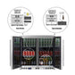 Kingsbottle 36 Inch Outdoor Beverage Refrigerator 2 Door For Home KBU56ASD-Wine Coolers-The Wine Cooler Club