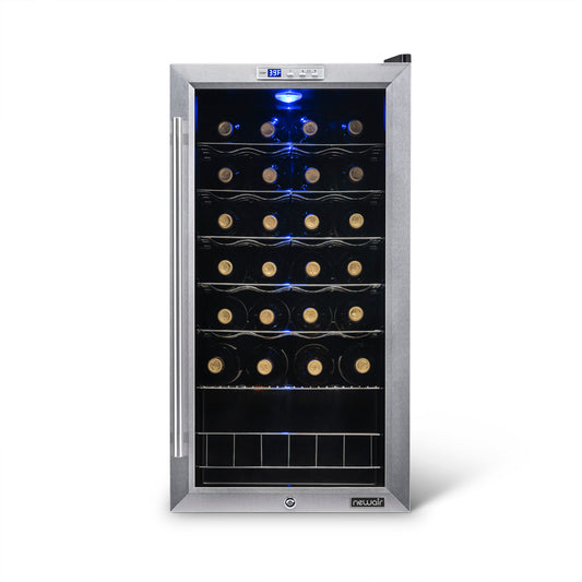 Newair Freestanding 27 Bottle Compressor Wine Fridge AWC-270E-Wine Fridges-The Wine Cooler Club