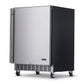 Newair 24” Built-in 160 Can Outdoor Beverage Fridge in Weatherproof Stainless Steel with Auto-Closing Door and Easy Glide Casters NOF160SS00-Beverage Fridges-The Wine Cooler Club