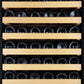 24" Wide FlexCount II Tru-Vino 172 Bottle Dual Zone Stainless Steel Left Hinge Wine Refrigerator - AO YHWR172-2SL20, AO YHWR172-2SR20-Wine Coolers-The Wine Cooler Club