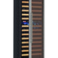 24" Wide FlexCount II Tru-Vino 172 Bottle Dual Zone Stainless Steel Left Hinge Wine Refrigerator - AO YHWR172-2SL20, AO YHWR172-2SR20-Wine Coolers-The Wine Cooler Club